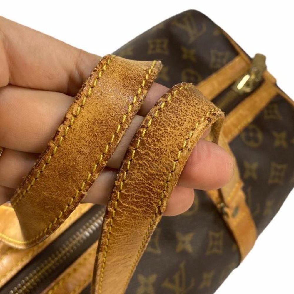 🌻💯Louis Vuitton Travel Bag Brown Leather - Picture 7 of 12